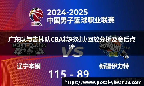 广东队与吉林队CBA精彩对决回放分析及赛后点评